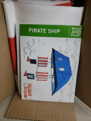 Antsy Pants Build & Play Large Cover Kit - Pirate Ship
