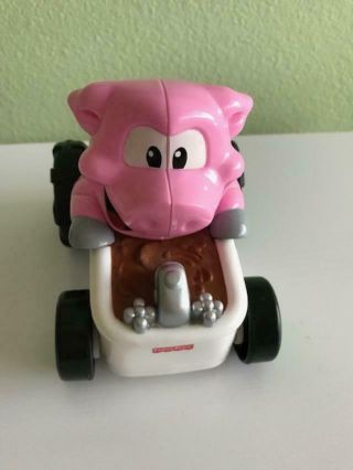 Fisher Price Shake N Go Bathtub Pig Car With Sounds -