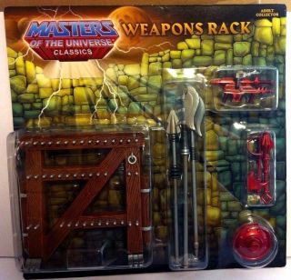 Motuc Weapons Rack Pack Mattel He - Man Motu Classics Skeletor Buzz Off