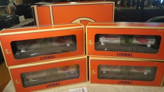 Lionel O Scale 6 - 21769 Set Of 4 Centennial Tank Cars Sequentially Numbered C9