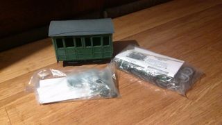 Andel Models - Glyn Valley Tramway Closed Coach Kit - 2 Off 45mm Or 32mm