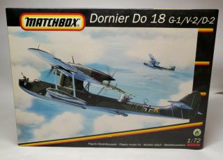 Matchbox Dornier Do 18 G - 1/v - 2/d - 2 1:72 Scale Plastic Model Kit 40409