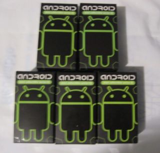 Android Mini Collectible Figure: Series 02 - 5 Boxes