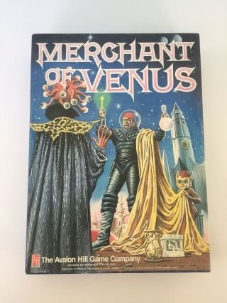 Merchant of Venus Science Fiction Trading Game Avalon Hill - Complete Bookcase 2