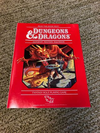 Dungeons & Dragons Set 1: BASIC RULES Box Set TSR 1983 8