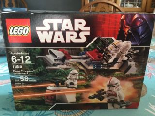 Factory Star Wars Lego 7655 Clone Trooper Battle Pack