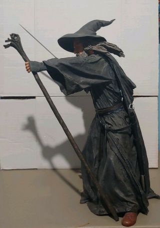 LORD OF THE RINGS - GANDALF WIZARD 20” TALKING FIGURE – NECA 2005 2