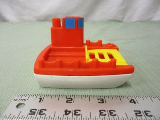Fisher Price Flip Track Rail Road Red Ferry part vehicle toy piece 2