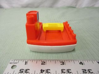 Fisher Price Flip Track Rail Road Red Ferry part vehicle toy piece 3