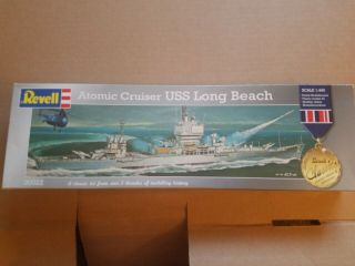 Revell 1/460 Atomic Cruiser Uss Long Beach Model Kit 00022