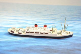 Monte Rosa M514a 5 " Lead Ship Model 1:1200 - 1250 Miniature Highly Detailed N3 D