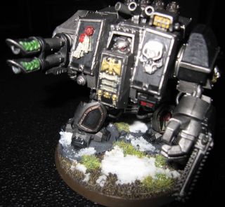 40k Space Marines Venerable Dreadnought Painted
