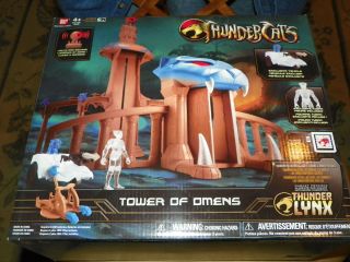 Thundercats Tower Of Omens Playset Mib 2011 Series Bandai