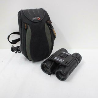 Bushnell Powerview 13 - 2514 Binoculars W/ Case And Strap 453