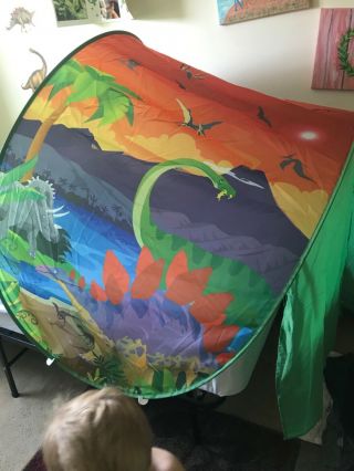 Dream Tent Dinosaurs Fits Twin Mattress
