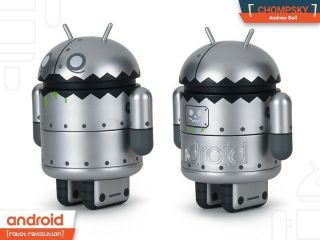 Android Mini Collectible Figure: Robot Revolution - CHOMPSKY by Andrew Bell 2