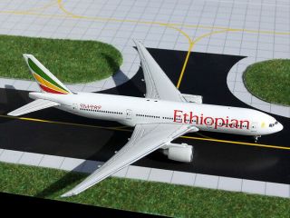 1:400 Gemini Jets Ethiopian Airlines Boeing B777 - 200lr Et - Ann Gjeth1019 Mib
