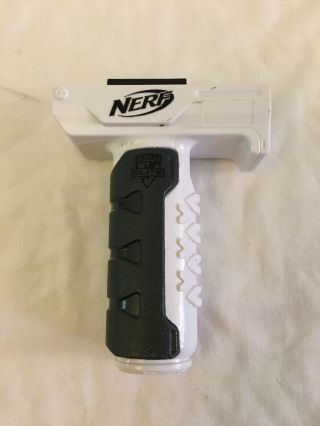 Nerf N - Strike Elite Retaliator Gun Replacement White Front Assault Hand Grip