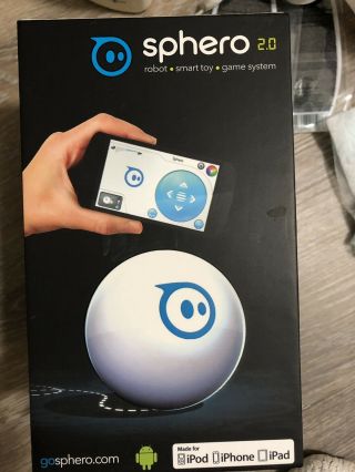 Sphero 2.  0 App - Enabled Robotic Ball W/ Box,  Ramps,  Stand & Charger Great Cond.