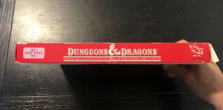 DUNGEONS & DRAGONS TSR SET 1:BASIC RULES 1011 RED BOX FANTASY ROLE PLAYING 1983 2