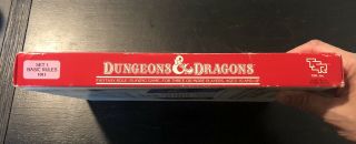 DUNGEONS & DRAGONS TSR SET 1:BASIC RULES 1011 RED BOX FANTASY ROLE PLAYING 1983 4