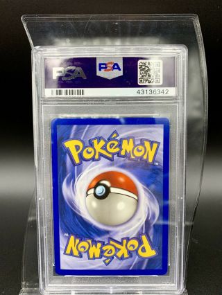 Pokemon Card MOLTRES SKYRIDGE - Holo Rare - 2003 PSA 9 4