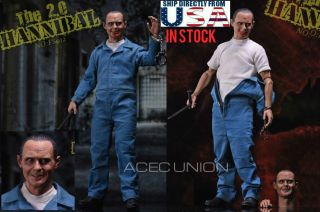1/6 The Silence Of The Lambs Dr Hannibal Anthony Hopkins 2.  0 Premium Figure Set