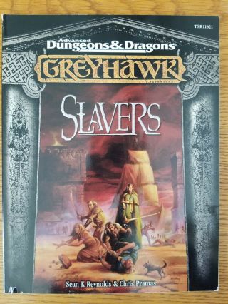 Slavers: Greyhawk Ad&d 3rd Edition Game Module Tsr11621