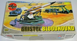Vintage Airfix 2309 1/72 Bristol Bloodhound Missile Kit Read Listing