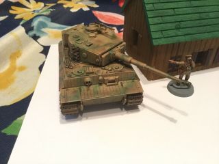 Bolt Action 1/56 scale GermanTiger I panzer with Kursk cammo pattern 4