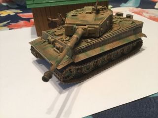 Bolt Action 1/56 scale GermanTiger I panzer with Kursk cammo pattern 7