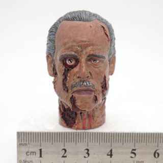 Xe37 - 01 1/6 Scale Hot Zombie Head Sculpt Resident Evil Biohazard Walker Toys
