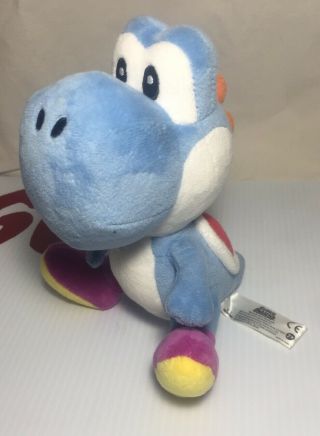 Mario 6 " Blue Yoshi Nintendo Usa Little Buddy Plush Doll