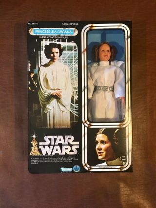 Kenner Star Wars 12 Inch Princess Leia Doll Figure " Custom Box "
