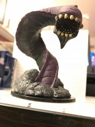 Purple Worm Miniature D&d