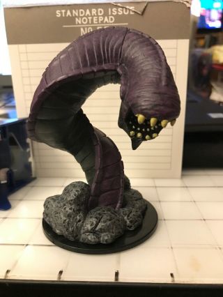 Purple Worm Miniature D&D 2
