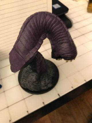 Purple Worm Miniature D&D 4