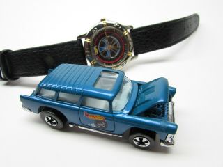 Hot Wheels Limited Edition 1955 Chevy Nomad Watch & Car Set