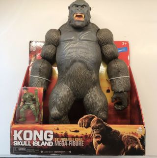 King Kong Kong Skull Island 18 " Poseable Kong Mega - Figure Walmart Exclusive