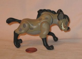 Fighting Action PVC Figure Of Banzai Hyena From Disney Lion King 3