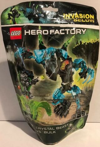 Lego Hero Factory Crystal Beast Vs.  Bulk 44026 Building Set