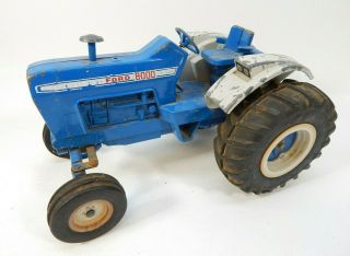 Vintage Ertl Ford 8000 Die Cast Metal Toy Tractor 1/12 Scale 3 Point Hitch