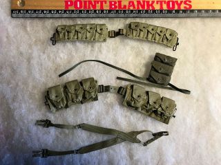 Dragon Wwii Us Ammo Pouch & Suspenders 1/6 Action Figure Toys Did