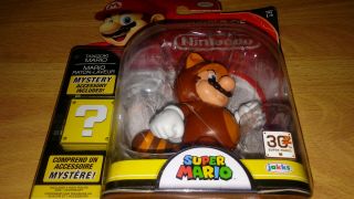 World Of Nintendo Tanooki Mario Action Figure
