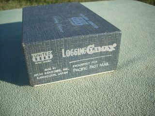 Ho Scale United Pfm Brass Logging Climax Box Only