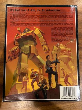 Mechwarrior The Battletech Role Playing Game Book 1607 2