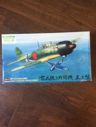 Hasegawa 1/48 Mitsubishi A6m5 Zero Fighter Type 52 Zeke Model Kit Open
