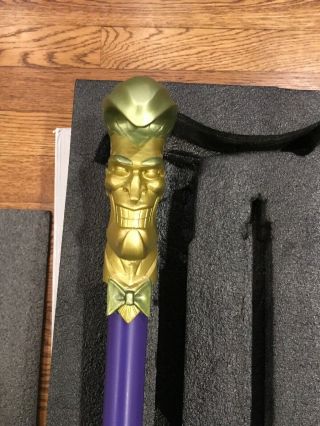 DC Gallery Joker Cane,  Really Cool Batman Collectable Walking Cane 2