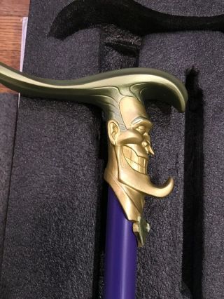 DC Gallery Joker Cane,  Really Cool Batman Collectable Walking Cane 6
