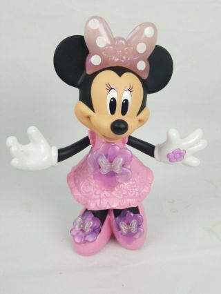 Fisher Price Disney Minnie Mouse Bloomin Bows Light Up Singing Magic Touch Doll